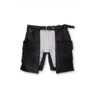 Spit-Produktbilder_Leatherskirt-Front. BATTLE SKIRT